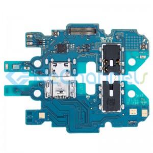 For Samsung Galaxy A10 SM-A105 Charging Port PCB Board with Headphone Jack Replacement - Grade S+