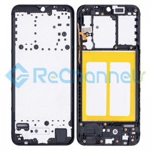 For Samsung Galaxy A10e SM-A102 LCD Frame Replacement - Black - Grade S+