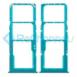 For Samsung Galaxy A30s SM-A307 SIM Card Tray Replacement (Dual SIM) - Green - Grade S+