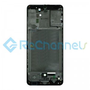 For Samsung Galaxy A31 SM-A315 Front Housing Replacement - Black - Grade S+