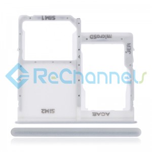 For Samsung Galaxy A31 SM-A315 SIM Card Tray Replacement (Single SIM) - White - Grade S+