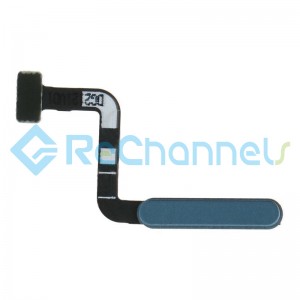 For Samsung Galaxy A32 5G SM-A326 Fingerprint Sensor Flex Cable Replacement - Blue - Grade S+
