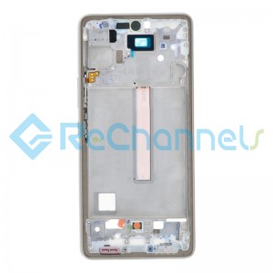 For Samsung Galaxy A53 5G SM-A536 Front Housing Replacement - White - Grade S+