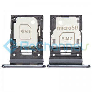 For Samsung Galaxy A53 5G SM-A536 SIM Card Tray Replacement (Dual SIM) - Black - Grade S+