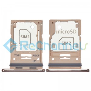 For Samsung Galaxy A53 5G SM-A536 SIM Card Tray Replacement (Dual SIM) - Peach/Pink - Grade S+