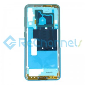 For Samsung Galaxy A60 SM-A606 Front Housing Replacement - Light Blue - Grade S+