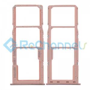 For Samsung Galaxy A71 SM-A715 Dual SIM Card Tray Replacement - Pink - Grade S+