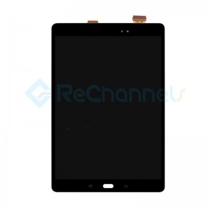 For Samsung Galaxy Tab A 9.7 & S Pen SM-P550 LCD Screen and Digitizer Assembly Replacement - Black - Grade S+