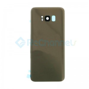 For Sumsung Galaxy S8 Plus G955F Battery Door Cover Replacement - Maple Gold - Grade R