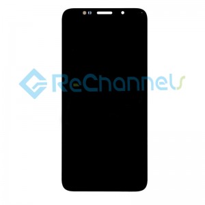 For Huawei Y5 2018 (Y5 Prime 2018) LCD Screen and Digitizer Assembly Replacement - Black - With Logo - Grade R
