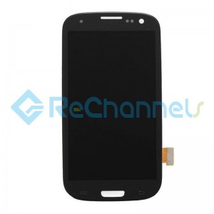 For Samsung Galsxy S3 LCD Screen and Digitizer Assembly Replacement - Black - Grade S