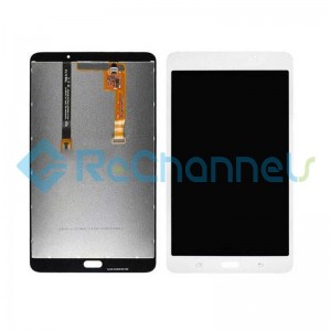 For Samsung Galaxy Tab A 7.0 (2016) SM-T280 LCD Screen and Digitizer Assembly Replacement - White - Grade S+