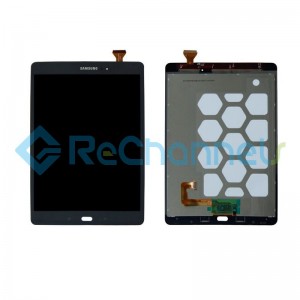 For Samsung Galaxy Tab A 9.7 SM-T550 LCD Screen and Digitizer Assembly Replacement - Black - Grade S+