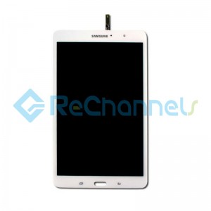 For Samsung Galaxy Tab Pro - 8.4" T320 LCD Screen and Digitizer Assembly Replacement - White - Grade S+