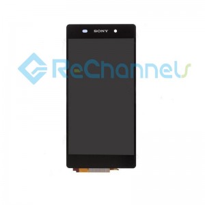 For Sony Xperia Z2 LCD Screen and Digitizer Assembly Replacement - Black - Grade S