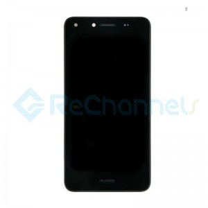 For Huawei Y5 II/ Honor Play 5 LCD Screen and Digitizer Assembly with Front Housing Replacement - Black - Grade S