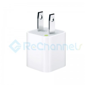 USB Power Adapter for iPhone & iPad - White - US Version
