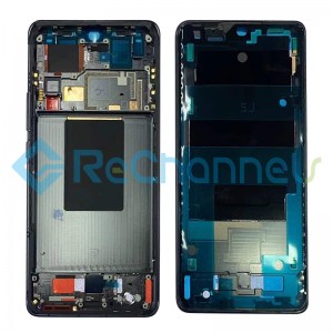 For Xiaomi 12 Pro Front Housing Replacement - Blue - Grade S+