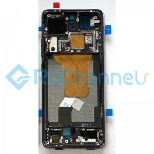 For Xiaomi 12X LCD Screen and Digitizer Assembly with Front Housing Replacement - Black - Grade S+