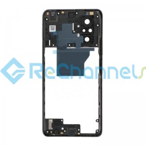 For Xiaomi Redmi Note 10 Pro Middle Frame Replacement - Gray - Grade S+