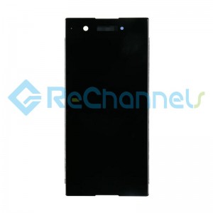 For Sony Xperia XA1 LCD Screen and Digitizer Assembly Replacement - Black - Grade S